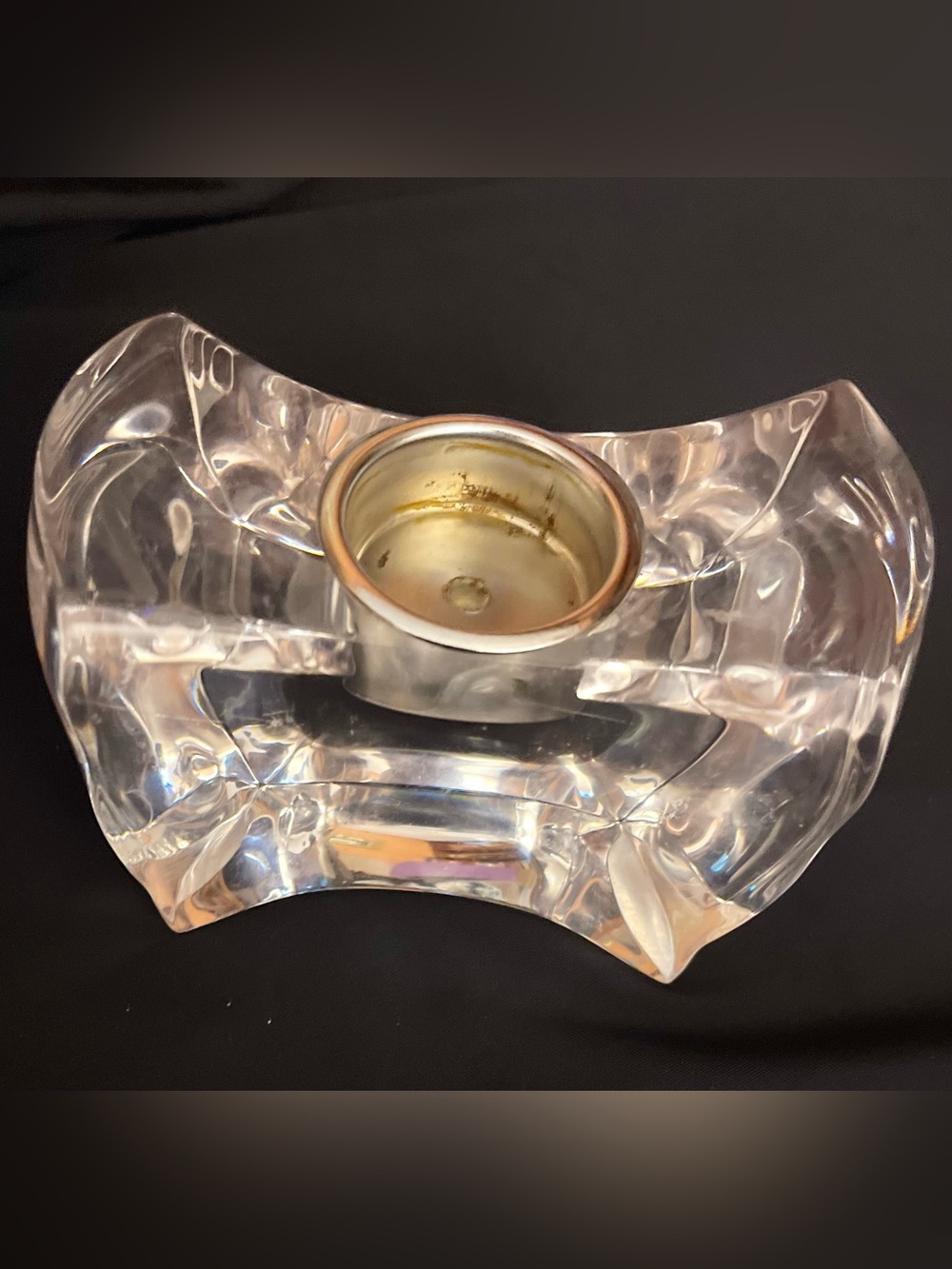 Astrolite Lucite MCM Candle Holder